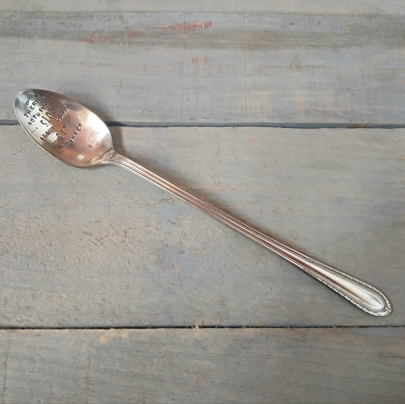 Long Handled Cocktail Spoon Vintage Silverplated Gin Spoon Stir Stick - Picture 4 of 11